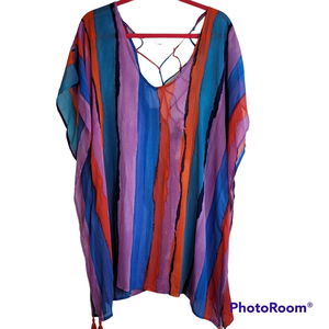 Palisades beach‎ cover up bright colors XL-2XL